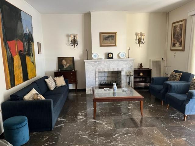 Spacious And Sunny Appartment In Cholargos Atenas Exterior foto